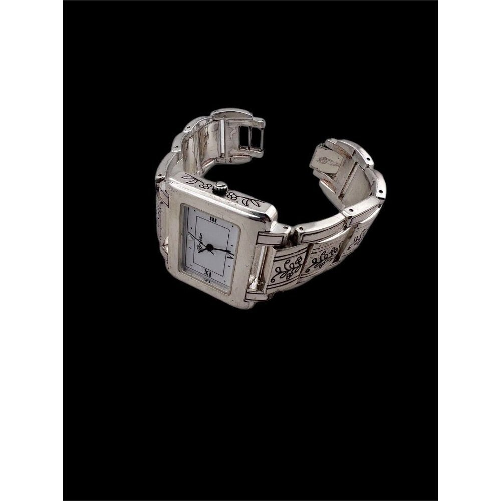 Brighton Dresden Watch 6.75 - 7" Comes With New Battery Silver Plated Excellent - Picture 5 of 6